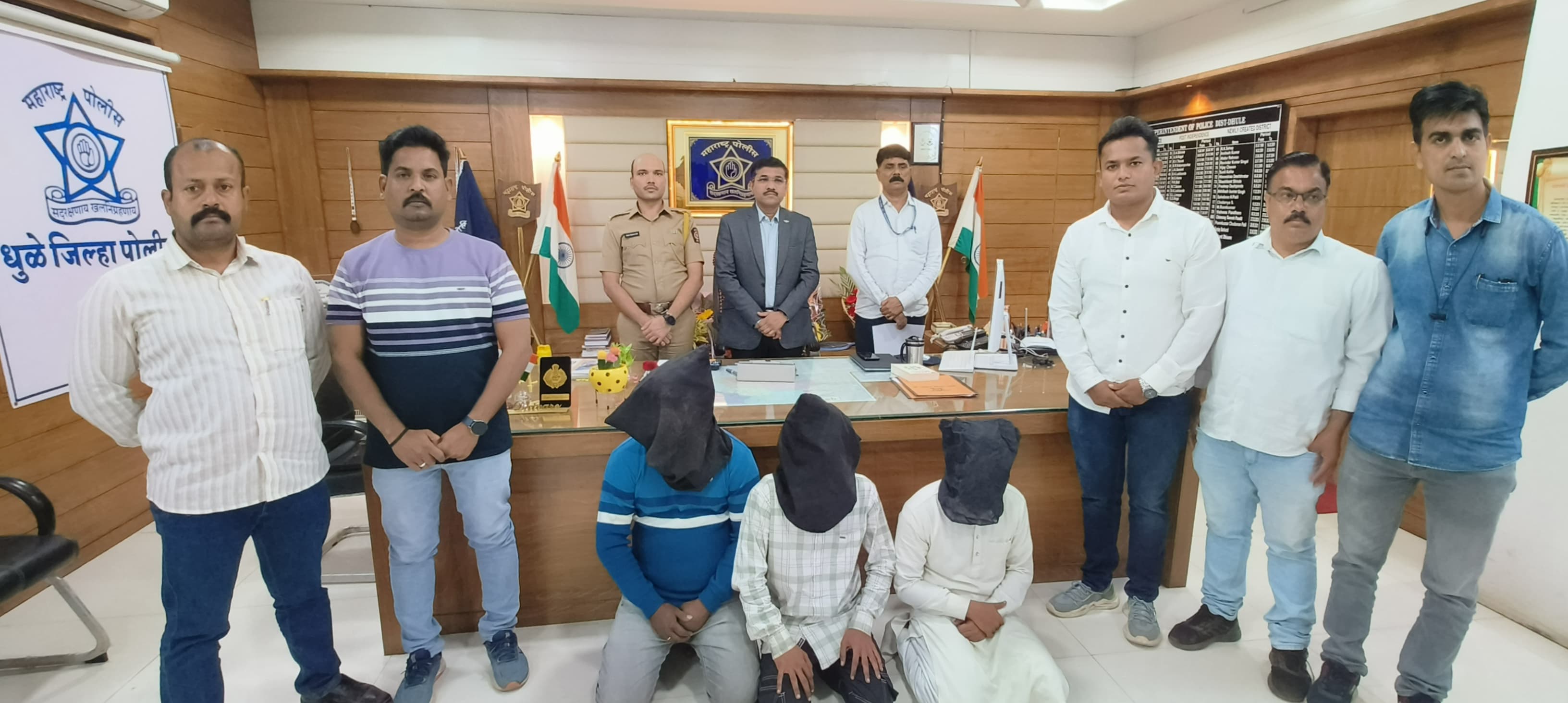 फोटो 95 लाख रुपयांचा सायबर फ्रॉड करणाऱ्या तीन आरोपीतांना केले जेरबंद