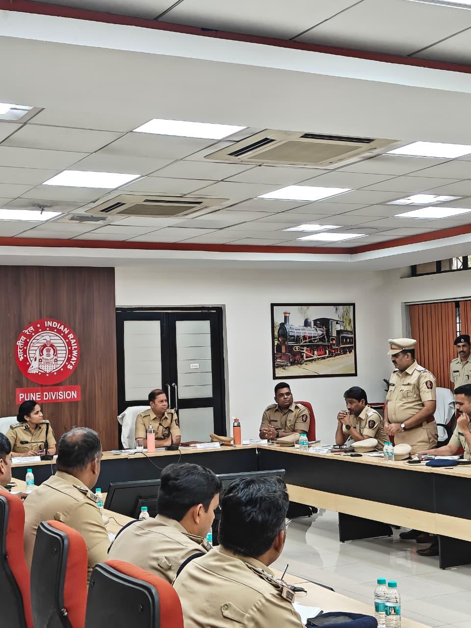 जीआरपी व आरपीएफ यांची संयुक्त समन्वय बैठक 