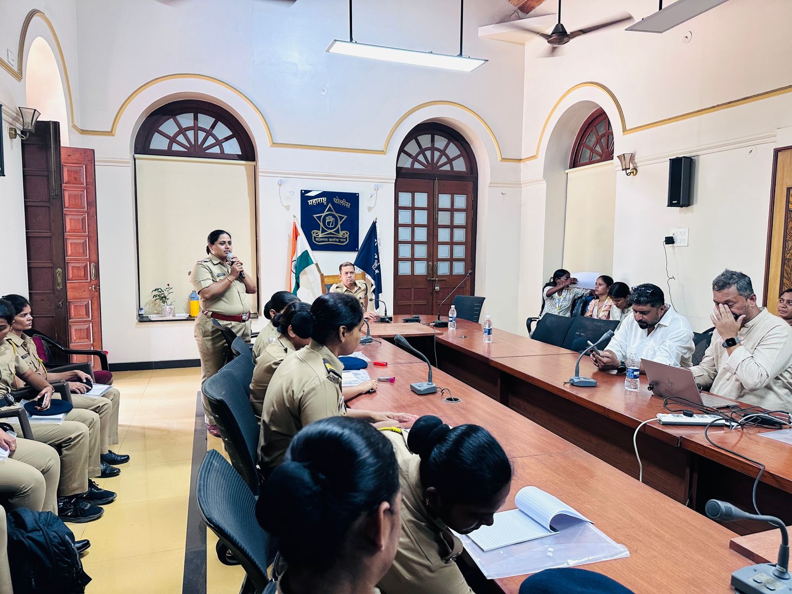 पुणे लोहमार्ग पोलीस जिल्ह्यातील महिला अधिकारी व अंमलदार यांचे पोलीस दीदी प्रशिक्षण कार्यशाळा व दामिनी पथक बैठक दिनांक 11/05/2026