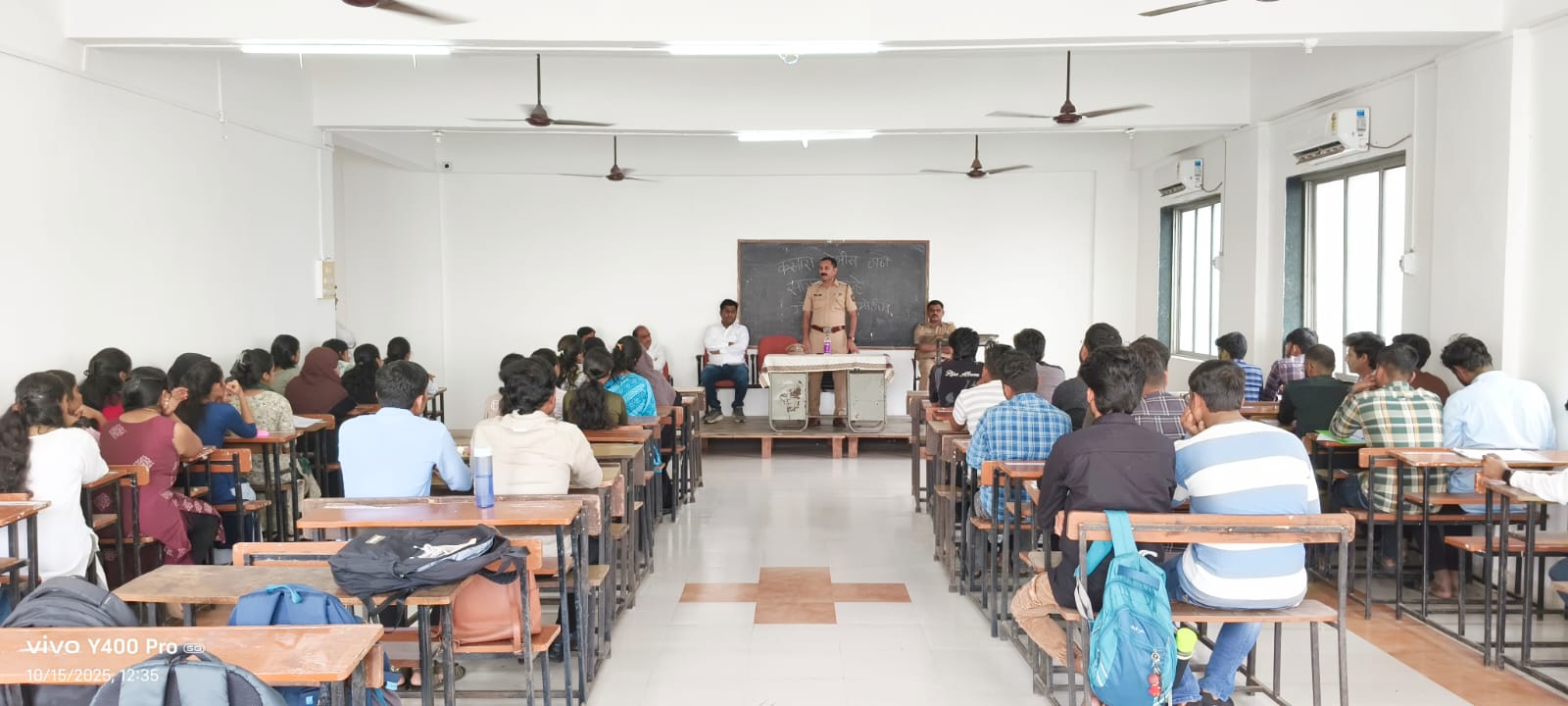 An awareness campaign on anti-narcotics and cybercrime prevention was conducted across all schools, colleges, and among the general public in the Thane Rural jurisdiction.