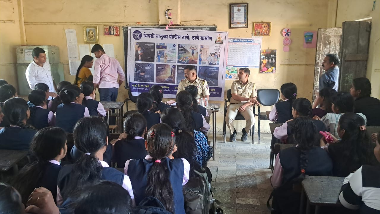 An awareness campaign on anti-narcotics and cybercrime prevention was conducted across all schools, colleges, and among the general public in the Thane Rural jurisdiction.