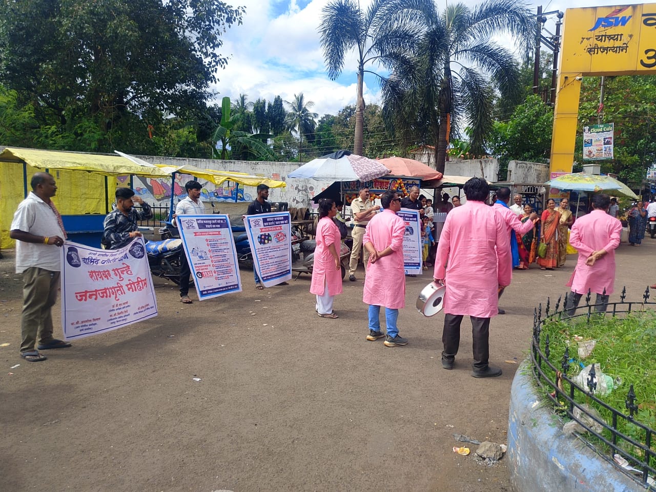 An awareness campaign on anti-narcotics and cybercrime prevention was conducted across all schools, colleges, and among the general public in the Thane Rural jurisdiction.