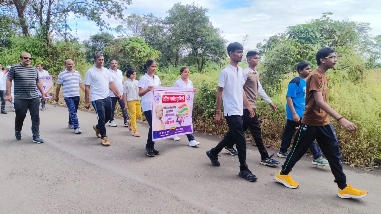 On 27/10/2025 at 7:00 a.m., a “Walk for Unity” program was held to mark the 150th birth anniversary of Sardar Vallabhbhai Patel.