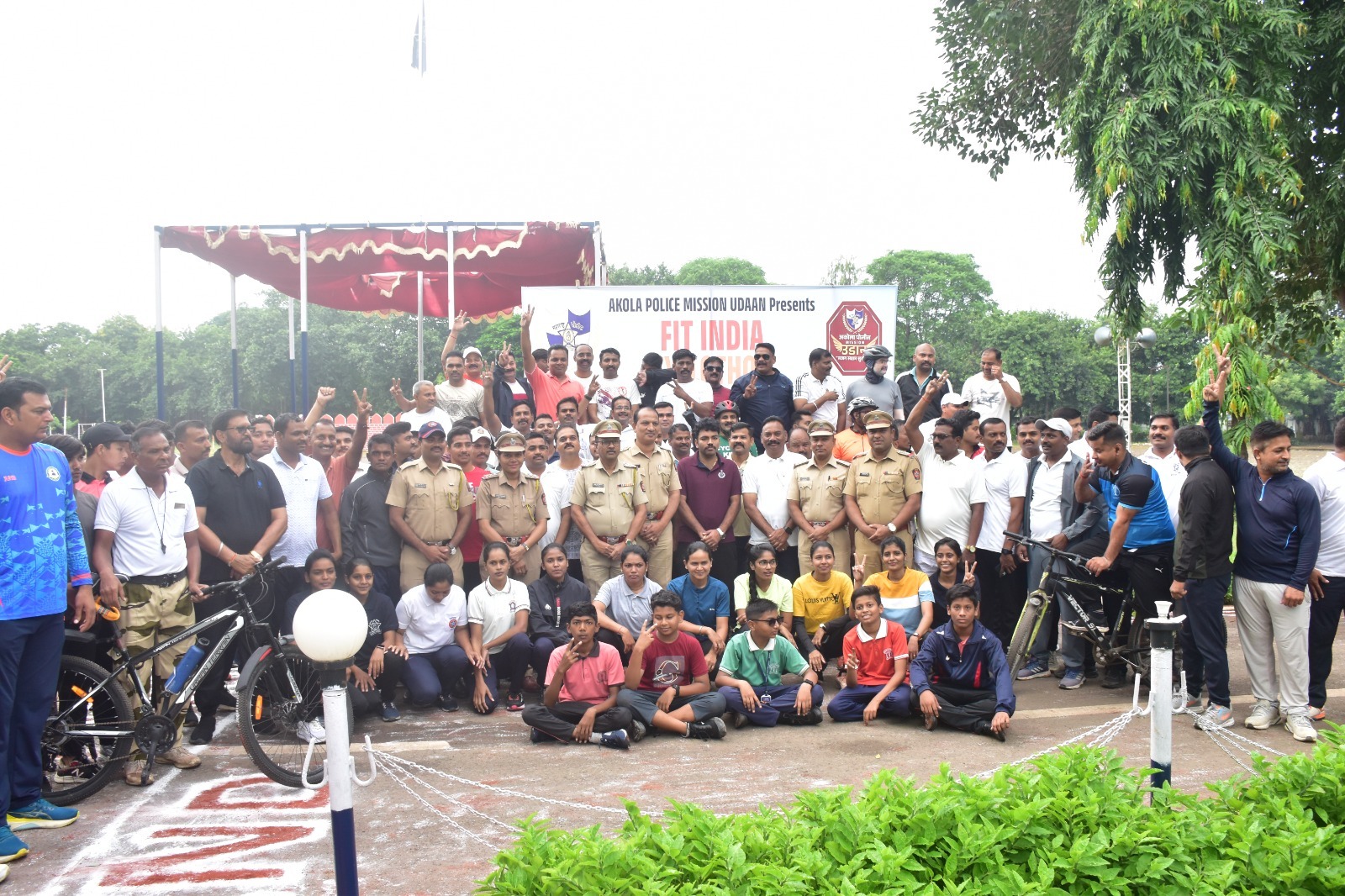 “मिशन उडान - FIT INDIA CYCLOTHON