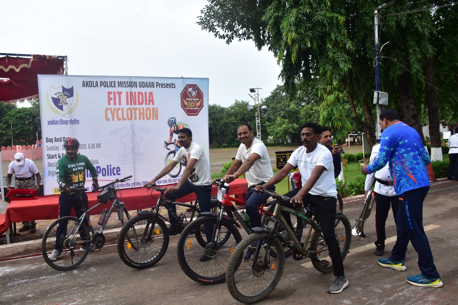 “मिशन उडान - FIT INDIA CYCLOTHON