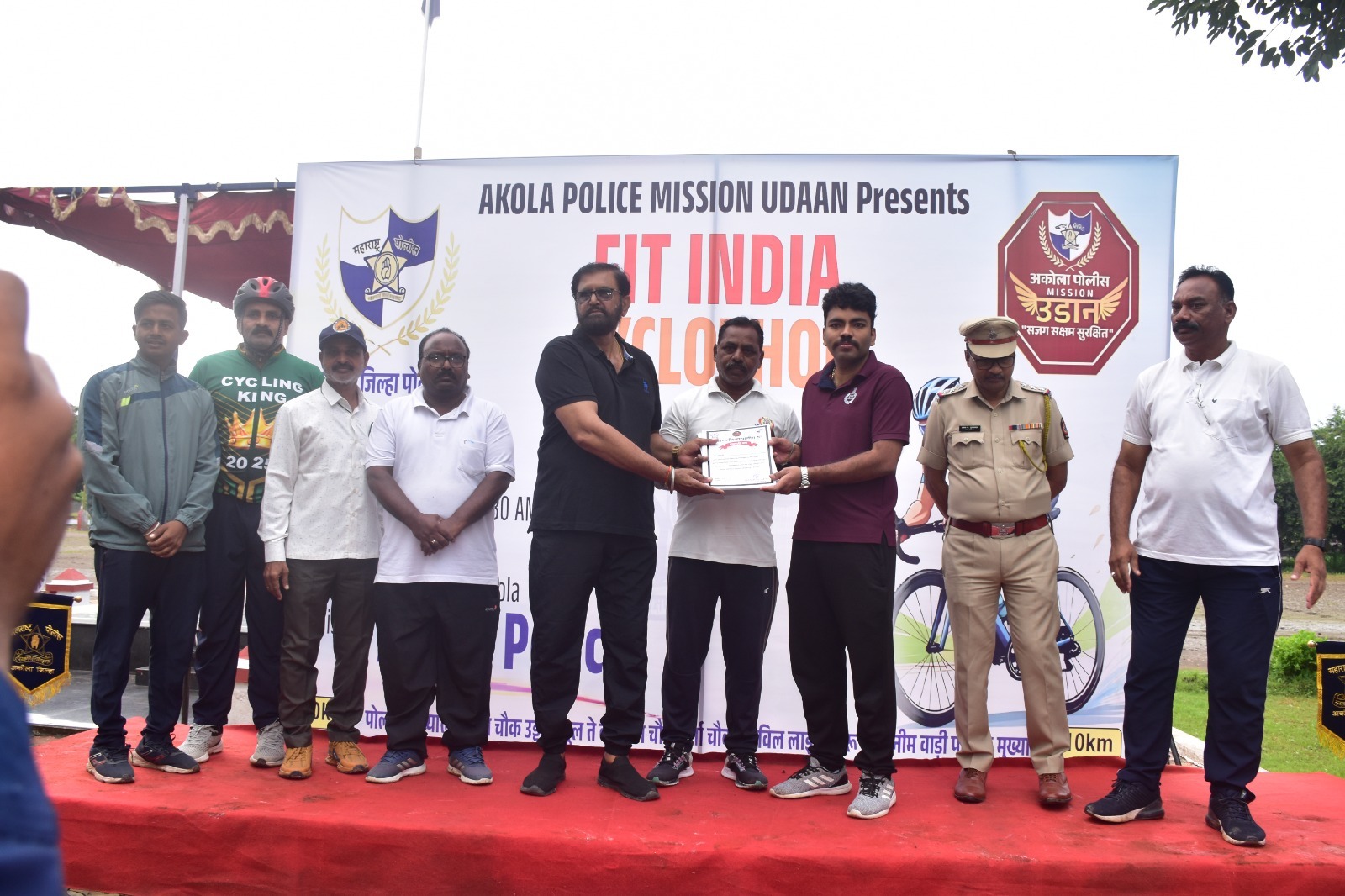 “मिशन उडान - FIT INDIA CYCLOTHON