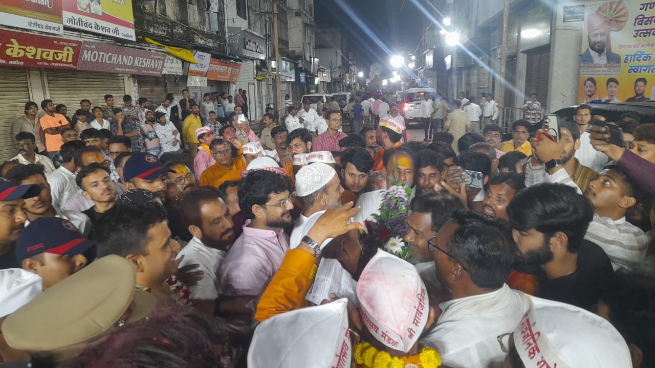 श्री. गणेश विसर्जन मिरवणूक दरम्यान अकोला पोलीसांकडून कडेकोट बंदोबस्त! ड्रोन कॅमेराद्वारे पेट्रोलींग!