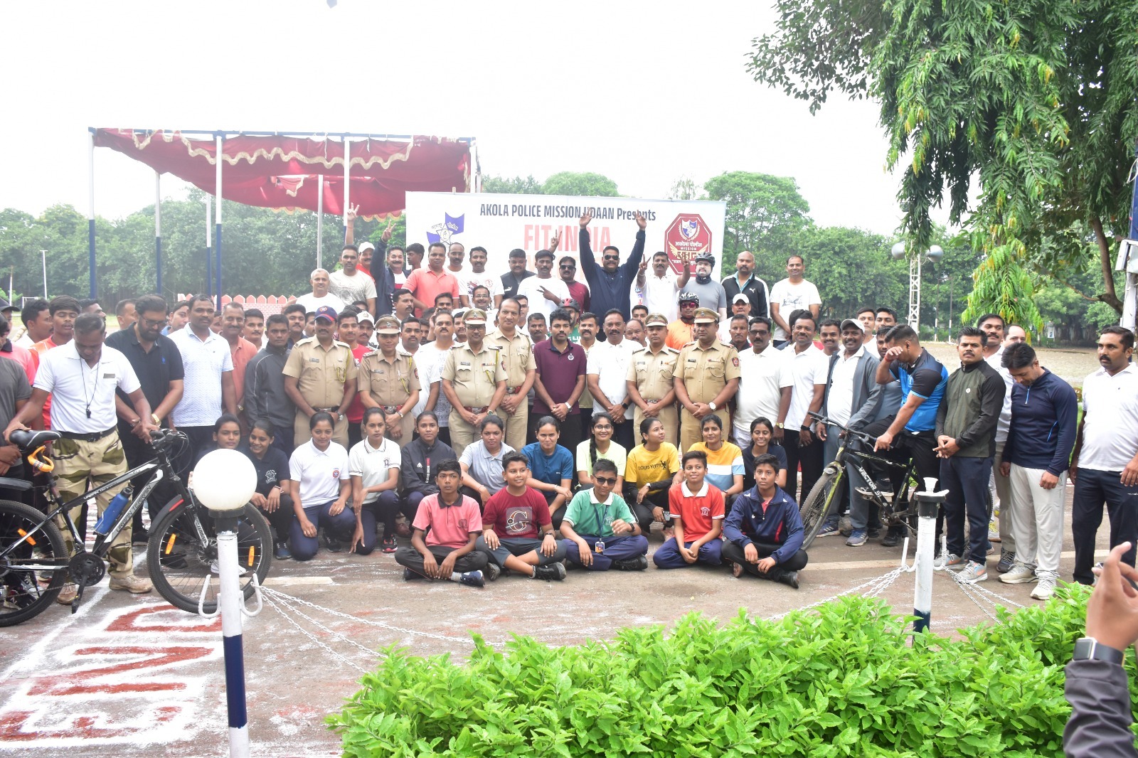 “मिशन उडान - "Fit India Cyclothon"