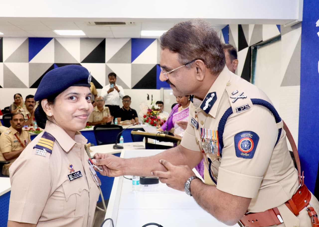  नवी मुंबई पोलीसांच्या पदक वितरण समारंभ २०२६ 