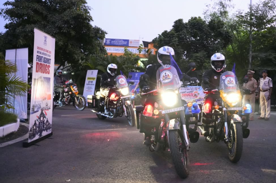 फोटो राष्ट्रीय एकता दिवस २०२६ निमित्त आयोजित राष्ट्रीय मोटरसायकल रॅली